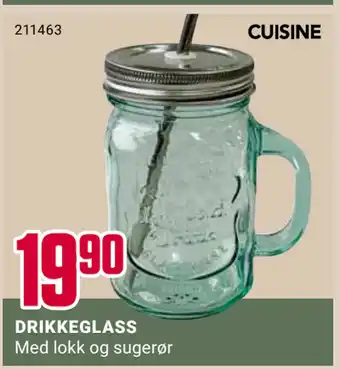 Europris DRIKKEGLASS tilbud