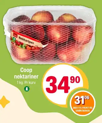 Coop Extra Coop nektariner tilbud