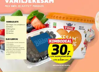Bunnpris KESAM OG BLÅBÆR tilbud
