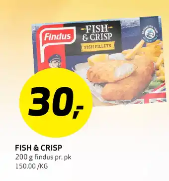 Bunnpris FISH & CRISP tilbud
