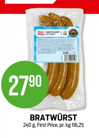 Kiwi BRATWÜRST tilbud