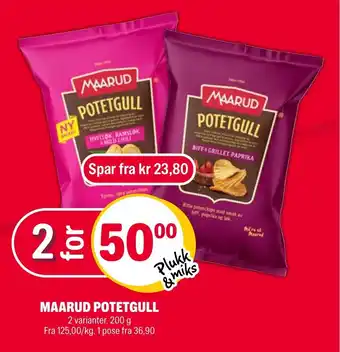 Coop Extra MAARUD POTETGULL tilbud