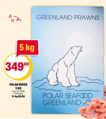 Coop Extra POLAR REKER 5 KG tilbud