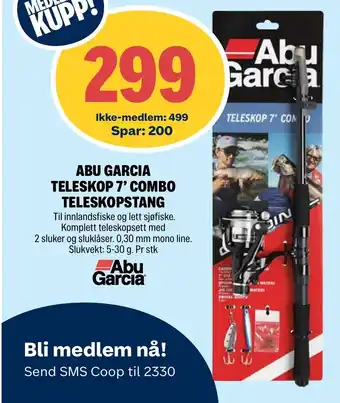 ABU GARCIA TELESKOP 7' COMBO TELESKOPSTANG