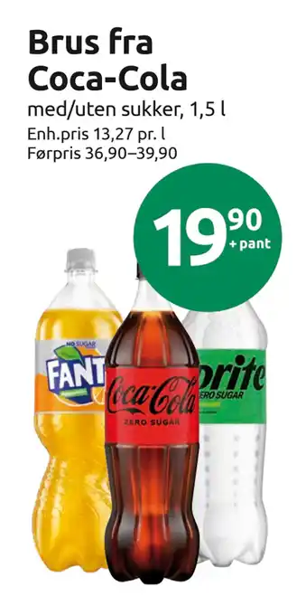 Joker Brus fra Coca-Cola tilbud