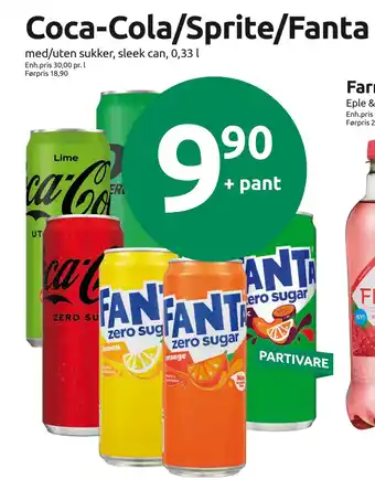 Joker Coca-Cola/Sprite/Fanta tilbud