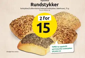 Joker Rundstykker tilbud