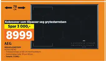 POWER INDUKSJONSTOPP tilbud