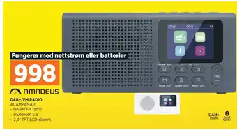 POWER DAB+/FM RADIO tilbud