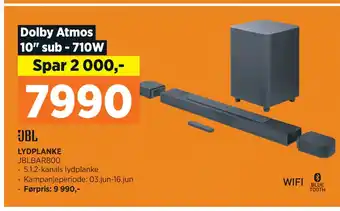 POWER LYDPLANKE tilbud