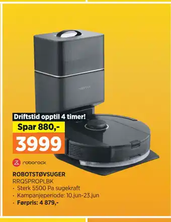 POWER ROBOTSTØVSUGER tilbud