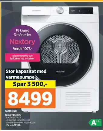 POWER TØRKETROMMEL tilbud