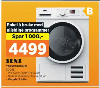 POWER TØRKETROMMEL tilbud