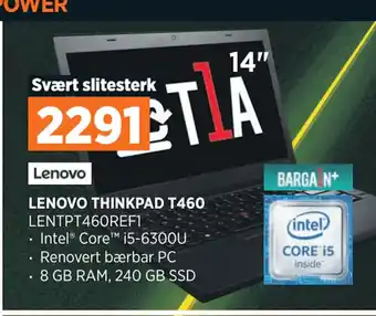 POWER LENOVO THINKPAD T460 tilbud