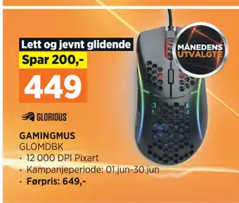 POWER GAMINGMUS tilbud