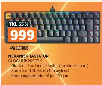 POWER MEKANISK TASTATUR tilbud