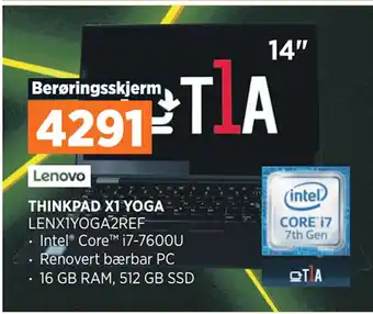 POWER THINKPAD X1 YOGA tilbud