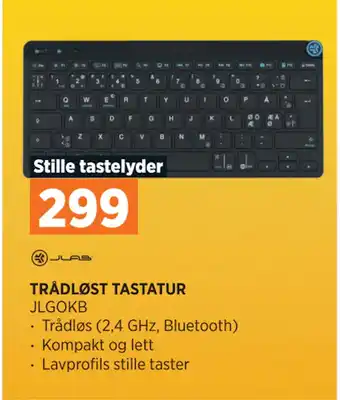POWER TRÅDLØST TASTATUR tilbud