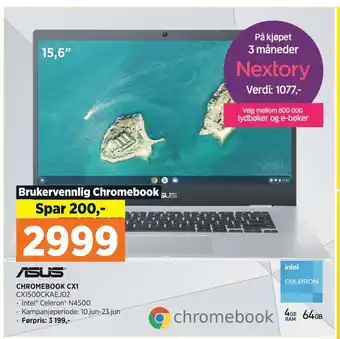 POWER CHROMEBOOK CX1 tilbud