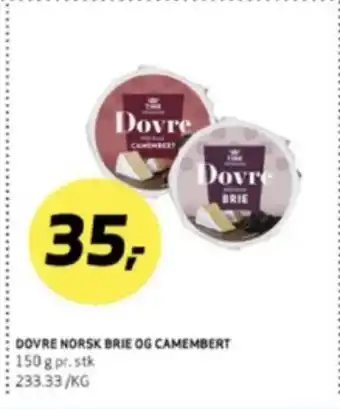Bunnpris Dovreost brie tilbud