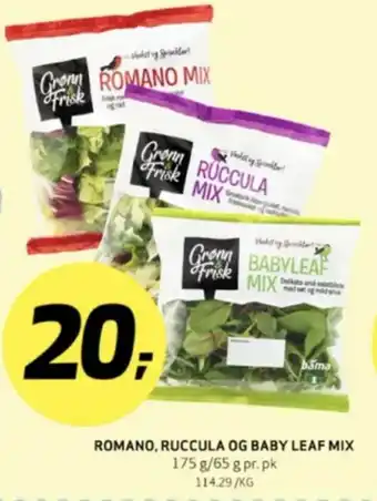 Bunnpris Grønn og frisk salat tilbud