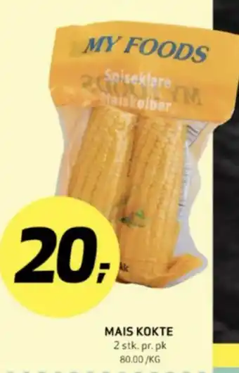 Bunnpris Ukjent maiskolbe tilbud