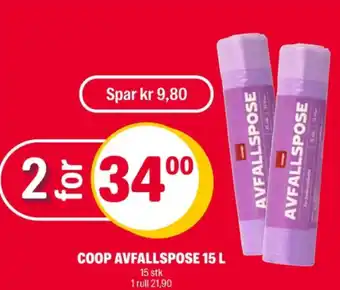 Coop Extra Coop avfallsposer tilbud