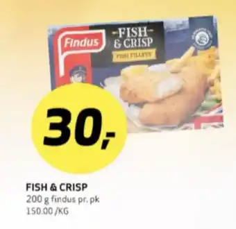 Bunnpris Findus fiskepinner tilbud