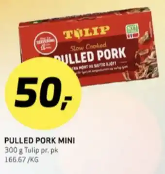 Bunnpris Tulip pulled pork tilbud