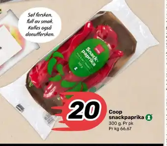 Coop Marked Coop paprika tilbud