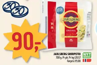 Coop Prix Jarlsberg skæreost tilbud