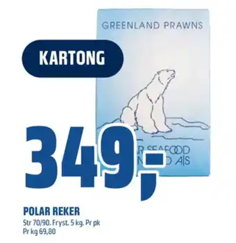 Coop Obs Polar seafood reker tilbud