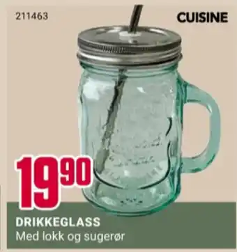 Europris Cuisine glass tilbud