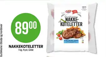 Kiwi Gilde nakkekoteletter tilbud