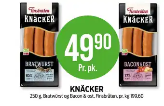 Kiwi Finsbråten knäcker bratwurst tilbud