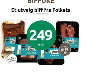 Joker Folkets biff tilbud