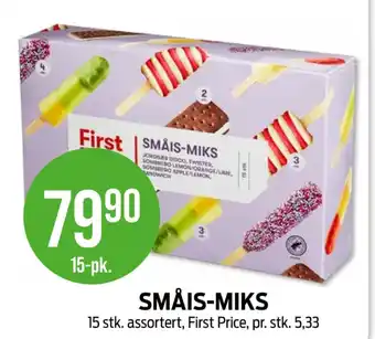 Kiwi First price ispinner tilbud