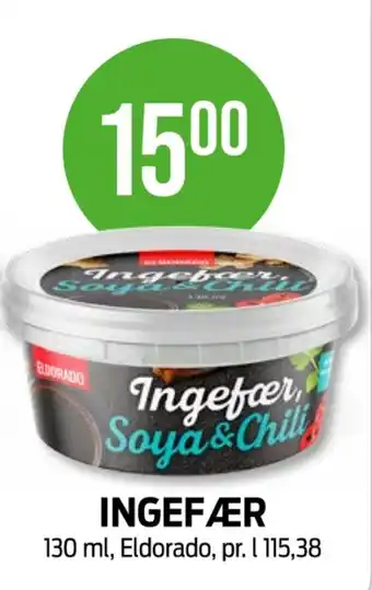 Kiwi Eldorado ingefær, soya & chilisaus tilbud