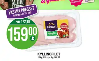 Kiwi Prior kyllingfilet tilbud