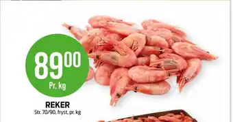 Kiwi Ukjent reker tilbud