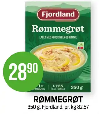 Kiwi Fjordland rømmegrøt tilbud