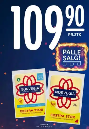 Norvegia skæreost lett 16%
