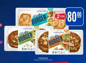 Rema 1000 Fiskeriet fiskeburger tilbud