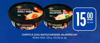 Rema 1000 Rema 1000 chipotle chili mayo majones tilbud