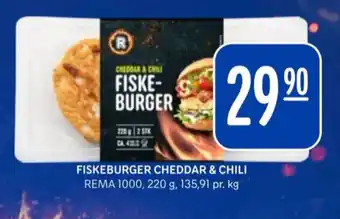 Rema 1000 Rema 1000 fiskeburger tilbud