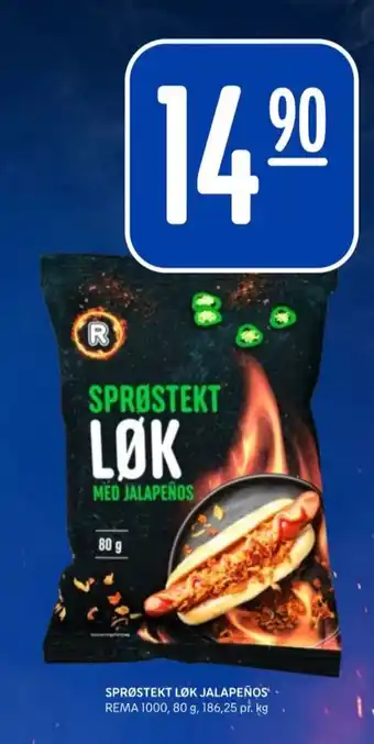 Rema 1000 Nice flerkornchips jalapeno tilbud