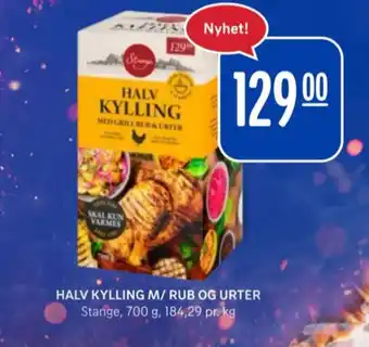 Rema 1000 Stange kylling tilbud