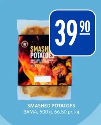Rema 1000 Bama smashed potatoes tilbud