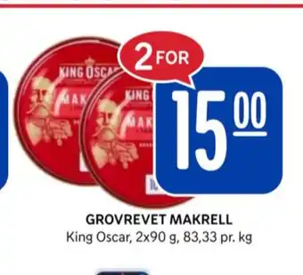 Rema 1000 King oscar makrell tilbud