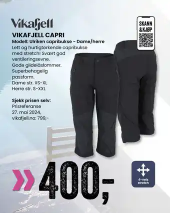 Sport Outlet VIKAFJELL CAPRI tilbud